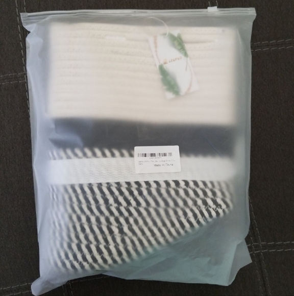 Cotton Rope Plant Basket Modern Woven Basket - Picture 7 of 7